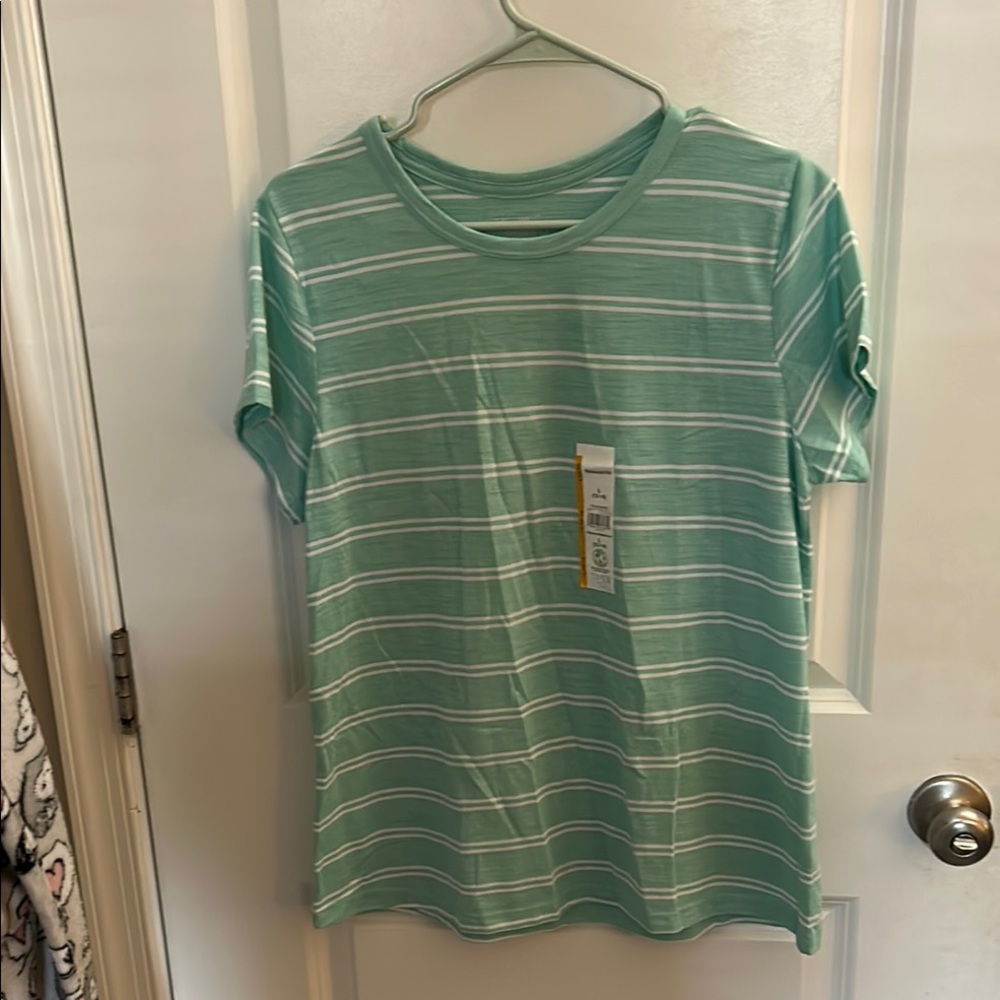 Green and White Short Sleeve Tee and matching shorts. Brand new with tag.